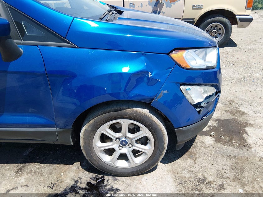 2021 Ford Ecosport VIN MAJ3S2GE6MC424104 IAAI salvage auction — RIGHT FRONT, Salvage Title, sold $1,300 on 2026-07-24 (photo 6)