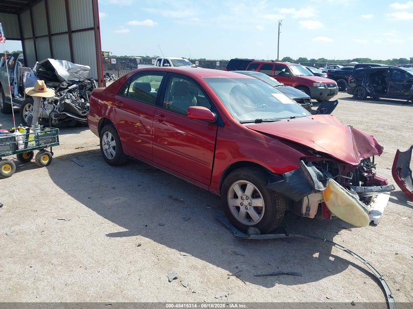 2006 Toyota Corolla VIN JTDBR32E660059040 IAAI salvage auction — FRONT END, Salvage (Texas), sold $550 on 2026-07-21 (photo 1)