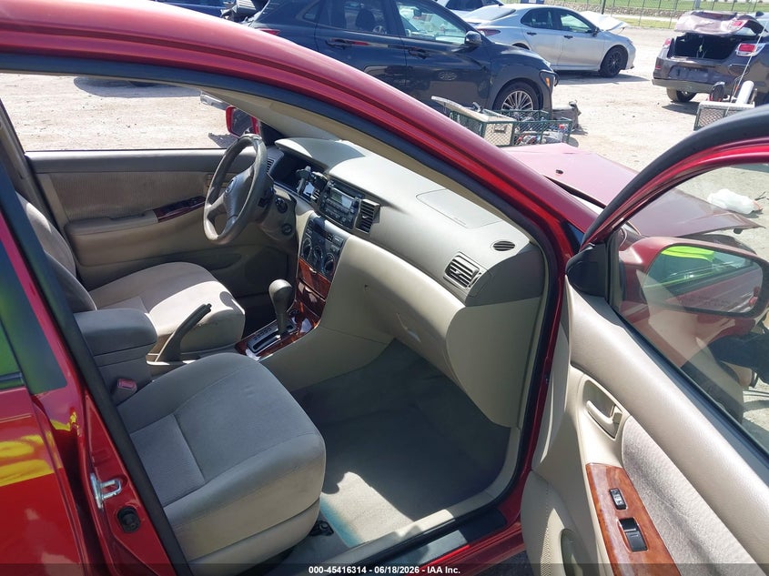 2006 Toyota Corolla VIN JTDBR32E660059040 IAAI salvage auction — FRONT END, Salvage (Texas), sold $550 on 2026-07-21 (photo 5)