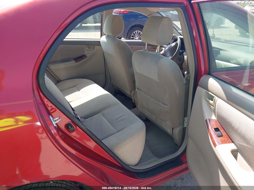 2006 Toyota Corolla VIN JTDBR32E660059040 IAAI salvage auction — FRONT END, Salvage (Texas), sold $550 on 2026-07-21 (photo 8)