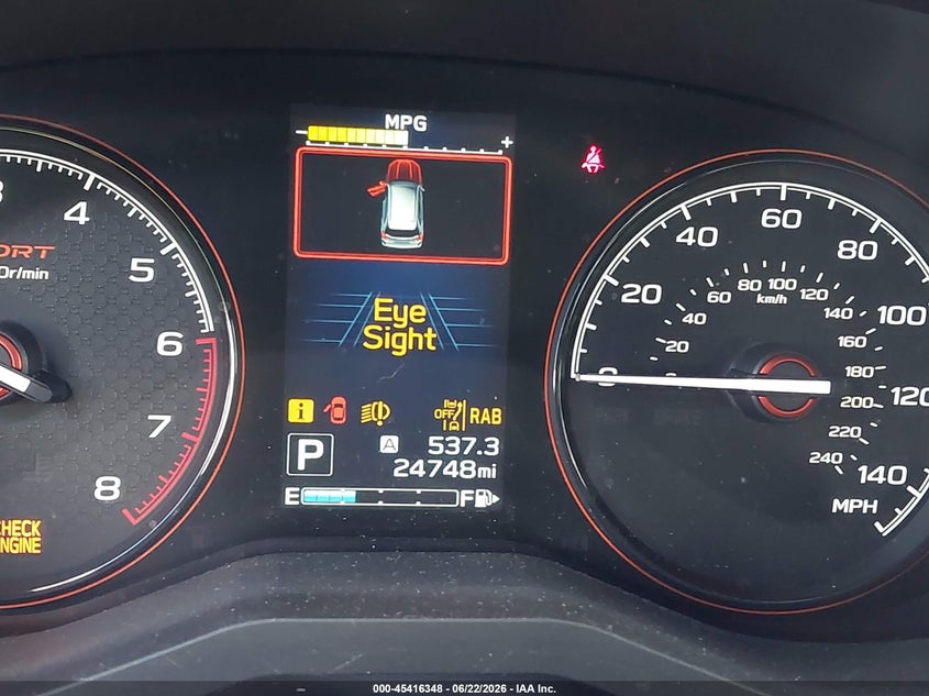 2023 Subaru Forester VIN JF2SKAJC9PH451555 IAAI salvage auction — FRONT END, Salvage Title, sold $7,900 on 2026-07-15 (photo 7)