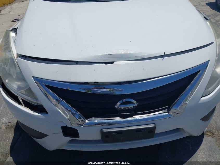 2015 Nissan Versa VIN 3N1CN7AP1FL838815 IAAI salvage auction — FRONT END, Salvage Title, sold $575 on 2026-07-23 (photo 6)