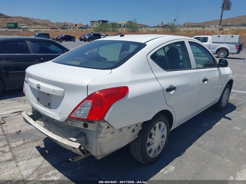2015 Nissan Versa VIN 3N1CN7AP1FL838815 IAAI salvage auction — FRONT END, Salvage Title, sold $575 on 2026-07-23 (photo 4)