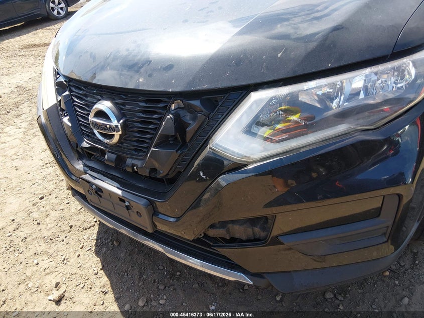 2017 Nissan Rogue VIN JN8AT2MV7HW020448 IAAI salvage auction — FRONT & REAR, Salvage Title, sold $875 on 2026-07-14 (photo 6)