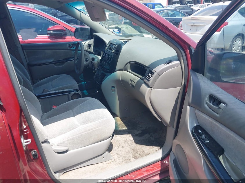 2005 Toyota Sienna VIN 5TDZA23CX5S354098 IAAI salvage auction — NORMAL WEAR, Original (Texas), sold $675 on 2026-07-13 (photo 5)