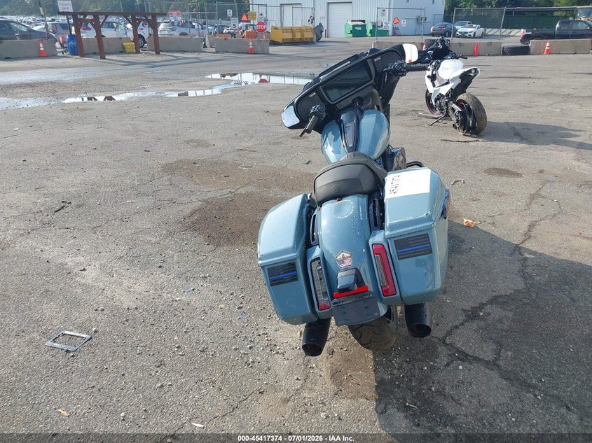 2024 Harley-davidson Street glide VIN 1HD1KB712RB607719 IAAI salvage auction — FRONT & REAR, Wait Title, sold $12,300 on 2026-09-15 (photo 6)