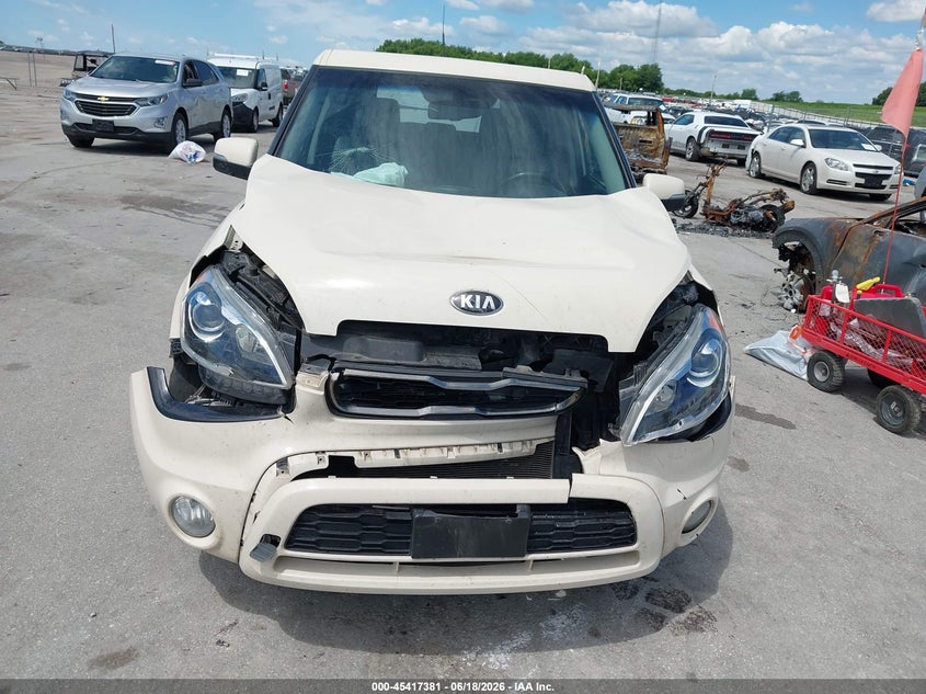 2013 Kia Soul VIN KNDJT2A66D7531131 IAAI salvage auction — FRONT END, Salvage (Iowa), sold $25 on 2026-07-28 (photo 6)