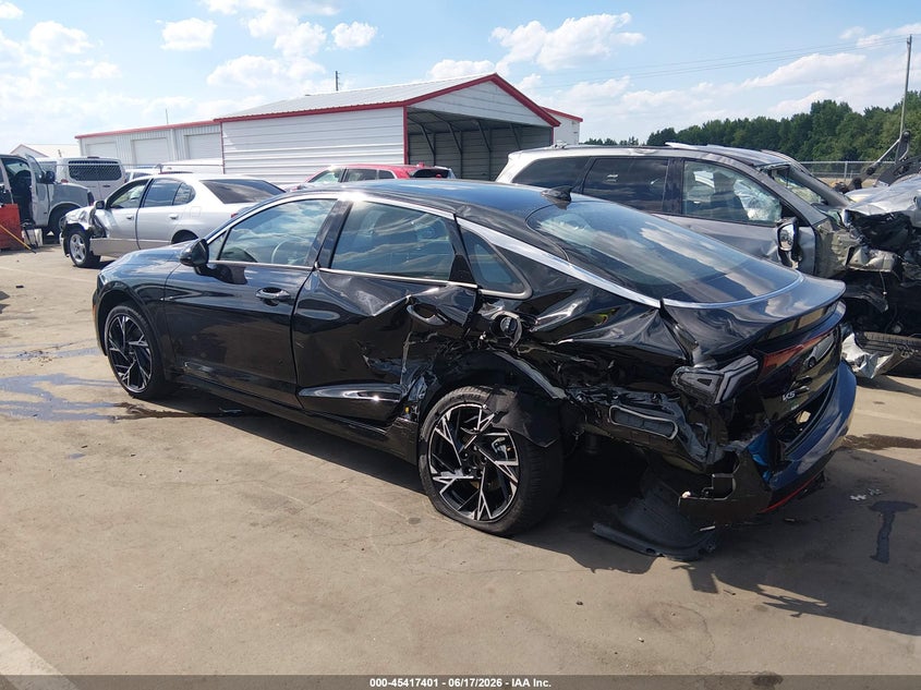 2026 Kia K5 VIN KNAG64J76T5419927 IAAI salvage auction — REAR END, Salvage Title, sold $5,600 on 2026-07-22 (photo 3)