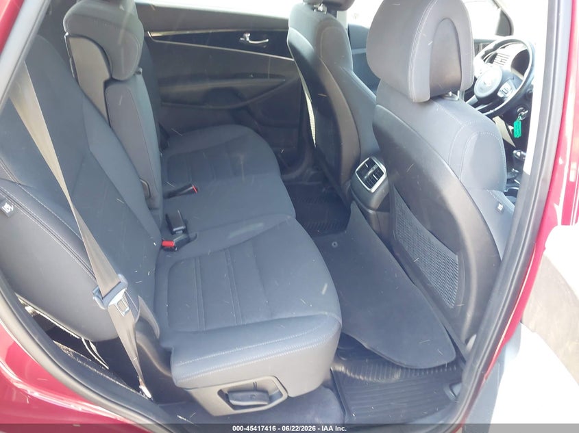 2016 Kia Sorento VIN 5XYPGDA31GG098437 IAAI salvage auction — REAR END, Salvage Title, sold $525 on 2026-07-28 (photo 8)