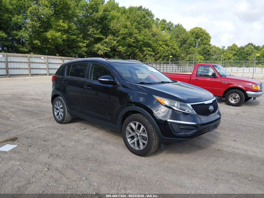 2015 Kia Sportage VIN KNDPB3AC7F7672639 IAAI salvage auction — UNKNOWN, Salvage (Tennessee), sold $2,850 on 2026-07-15 (photo 1)