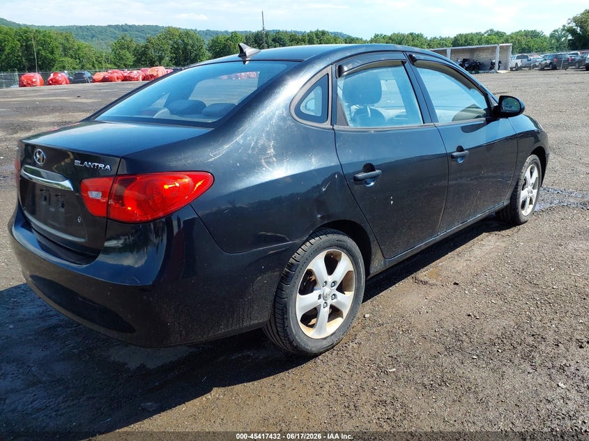 2010 Hyundai Elantra VIN KMHDU4AD4AU992065 IAAI salvage auction — NORMAL WEAR, Clear (Pennsylvania), sold $550 on 2026-07-16 (photo 6)