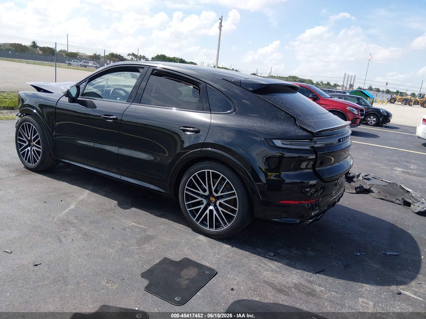 2025 Porsche Cayenne coupe VIN WP1BA2AYXSDA30851 IAAI salvage auction — FRONT END, Salvage Title, sold $18,000 on 2026-07-30 (photo 3)