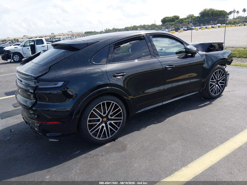 2025 Porsche Cayenne coupe VIN WP1BA2AYXSDA30851 IAAI salvage auction — FRONT END, Salvage Title, sold $18,000 on 2026-07-30 (photo 4)