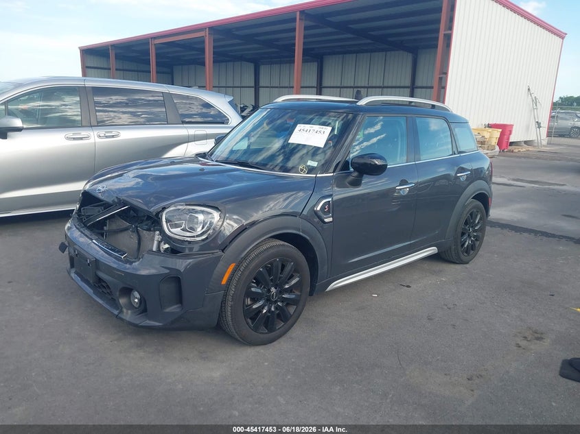 2021 Mini Countryman VIN WMZ53BR03M3N08298 IAAI salvage auction — FRONT END, Salvage (Illinois), sold $5,100 on 2026-09-03 (photo 2)