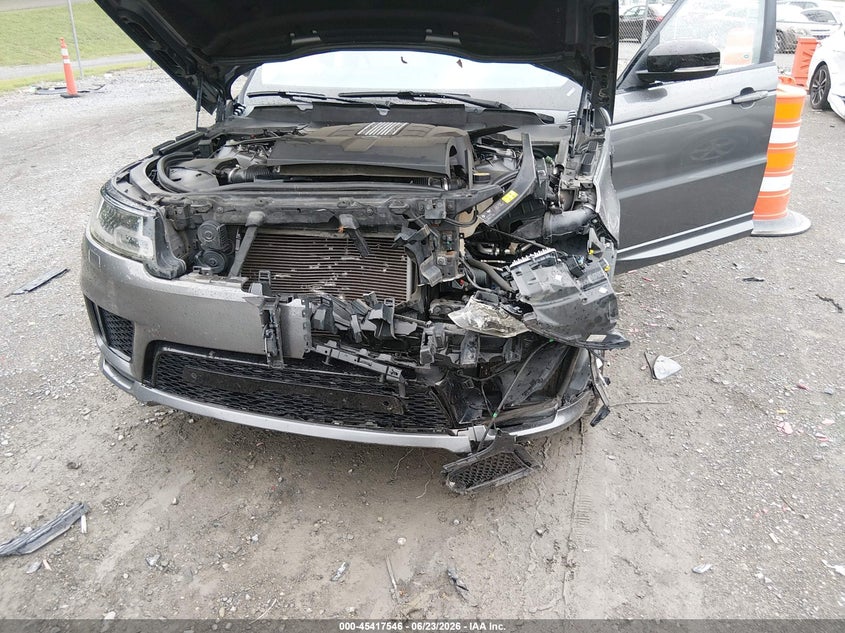 2018 Land rover Range rover sport VIN SALWV2SV6JA405915 IAAI salvage auction — FRONT END, Salvage Title, sold $10,800 on 2026-08-01 (photo 6)