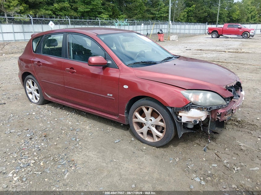 2009 Mazda 3 VIN JM1BK343891192798 IAAI salvage auction — FRONT & REAR, Salvage (Idaho), sold $375 on 2026-07-16 (photo 1)