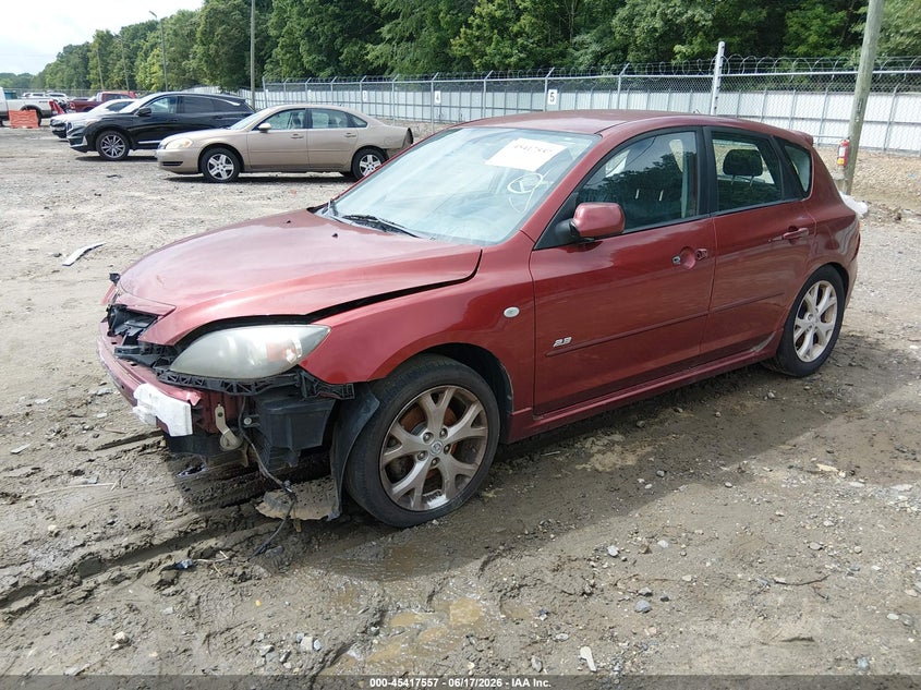 2009 Mazda 3 VIN JM1BK343891192798 IAAI salvage auction — FRONT & REAR, Salvage (Idaho), sold $375 on 2026-07-16 (photo 2)