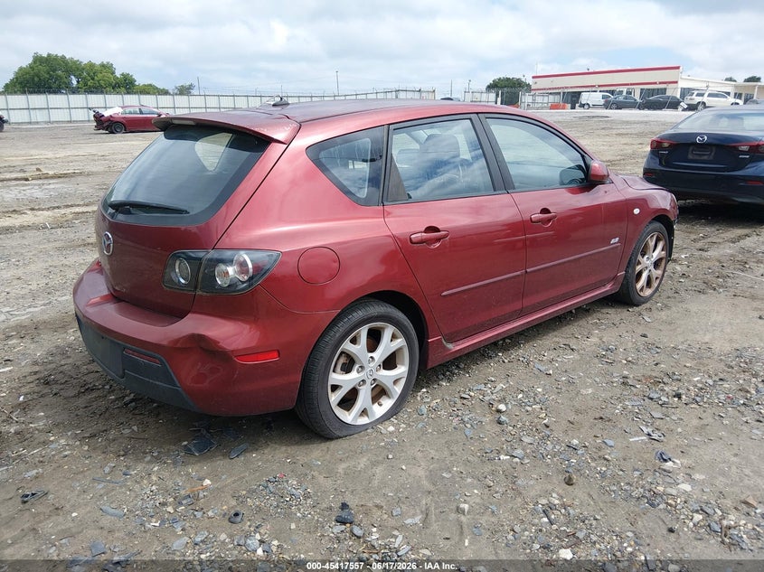 2009 Mazda 3 VIN JM1BK343891192798 IAAI salvage auction — FRONT & REAR, Salvage (Idaho), sold $375 on 2026-07-16 (photo 4)