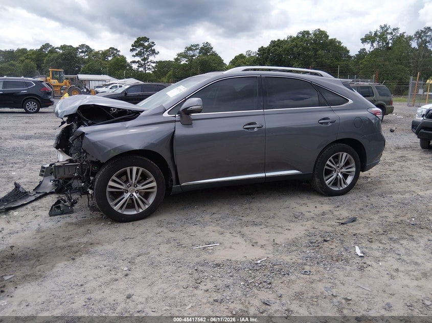 2015 Lexus Rx VIN JTJZK1BA8F2426476 IAAI salvage auction — FRONT END, Salvage (South Carolina), sold $2,650 on 2026-07-28 (photo 2)