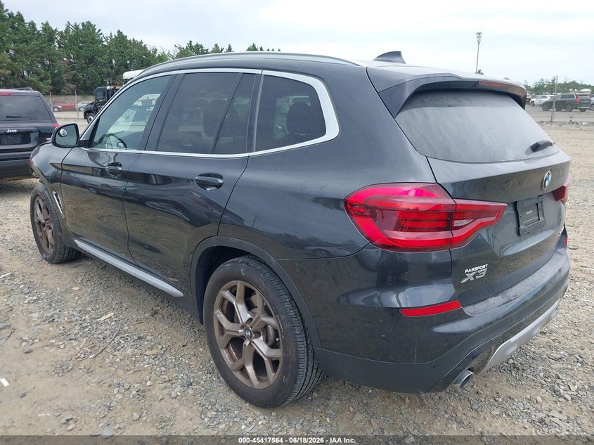 2021 BMW X3 VIN 5UXTY5C0XM9H92269 IAAI salvage auction — FRONT END, Salvage Title, sold $11,100 on 2026-07-15 (photo 3)