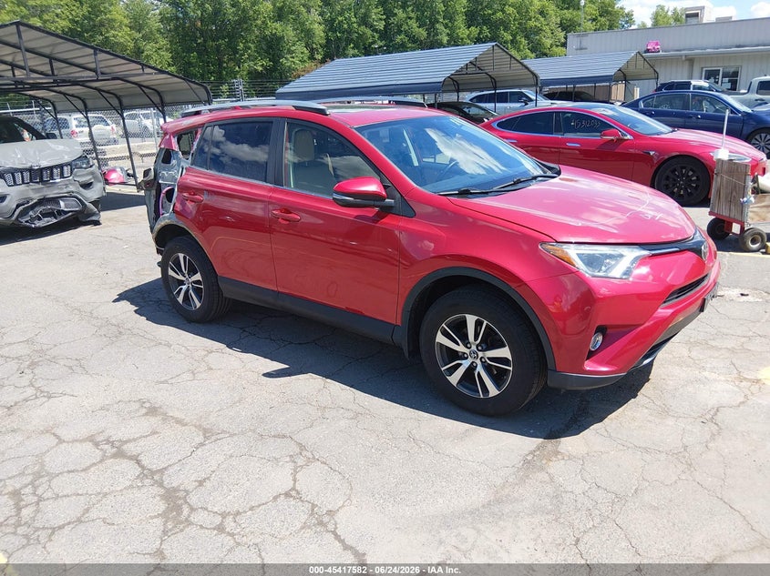 2017 Toyota Rav 4 VIN JTMRFREV6HJ145581 IAAI salvage auction — REAR END, Salvage Title, sold $5,975 on 2026-07-24 (photo 1)