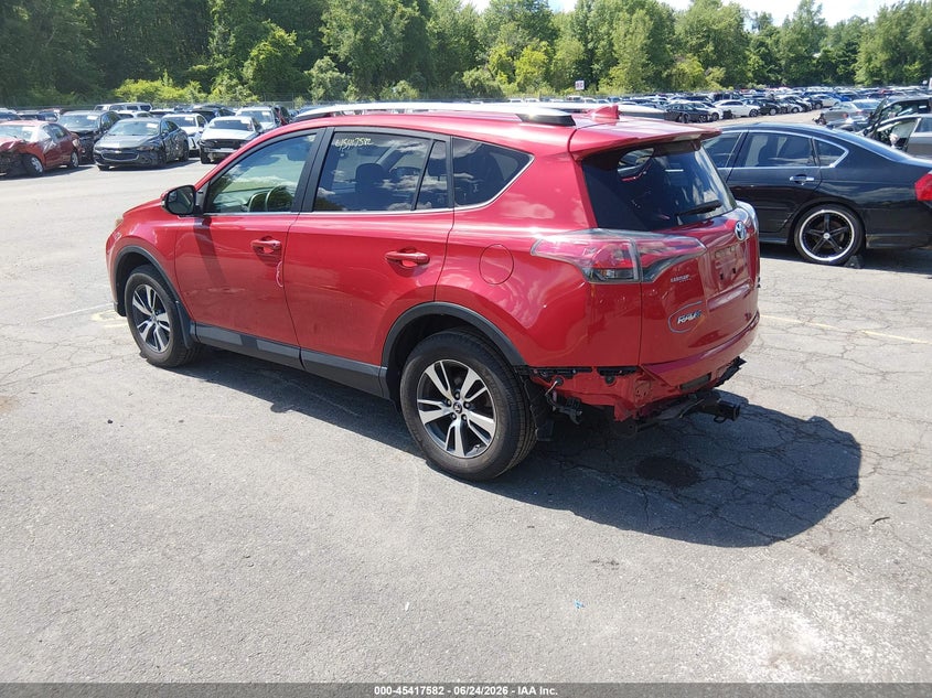 2017 Toyota Rav 4 VIN JTMRFREV6HJ145581 IAAI salvage auction — REAR END, Salvage Title, sold $5,975 on 2026-07-24 (photo 3)