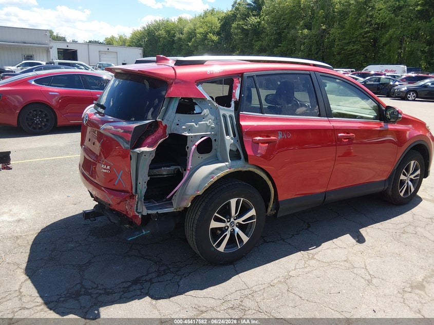 2017 Toyota Rav 4 VIN JTMRFREV6HJ145581 IAAI salvage auction — REAR END, Salvage Title, sold $5,975 on 2026-07-24 (photo 6)