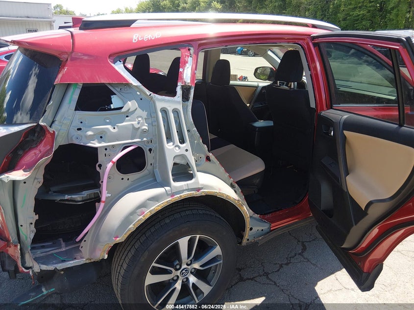 2017 Toyota Rav 4 VIN JTMRFREV6HJ145581 IAAI salvage auction — REAR END, Salvage Title, sold $5,975 on 2026-07-24 (photo 8)