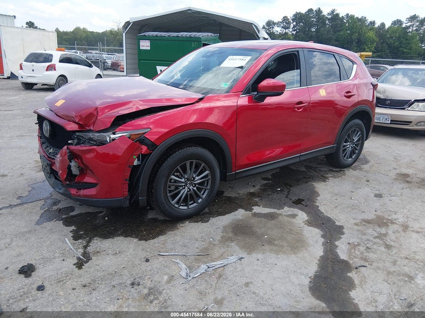 2019 Mazda Cx-5 VIN JM3KFACMXK1525325 IAAI salvage auction — FRONT END, Salvage Title, sold $4,050 on 2026-07-24 (photo 2)