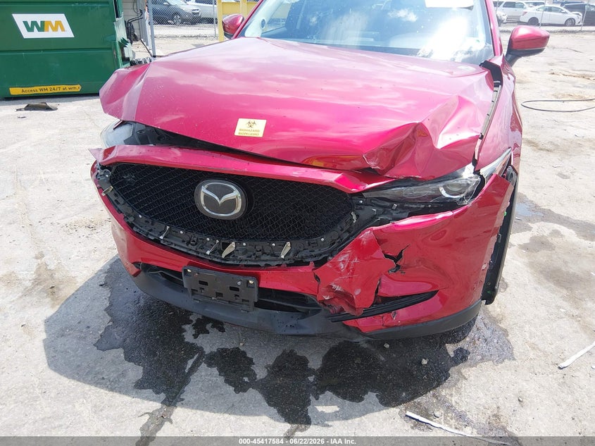2019 Mazda Cx-5 VIN JM3KFACMXK1525325 IAAI salvage auction — FRONT END, Salvage Title, sold $4,050 on 2026-07-24 (photo 6)