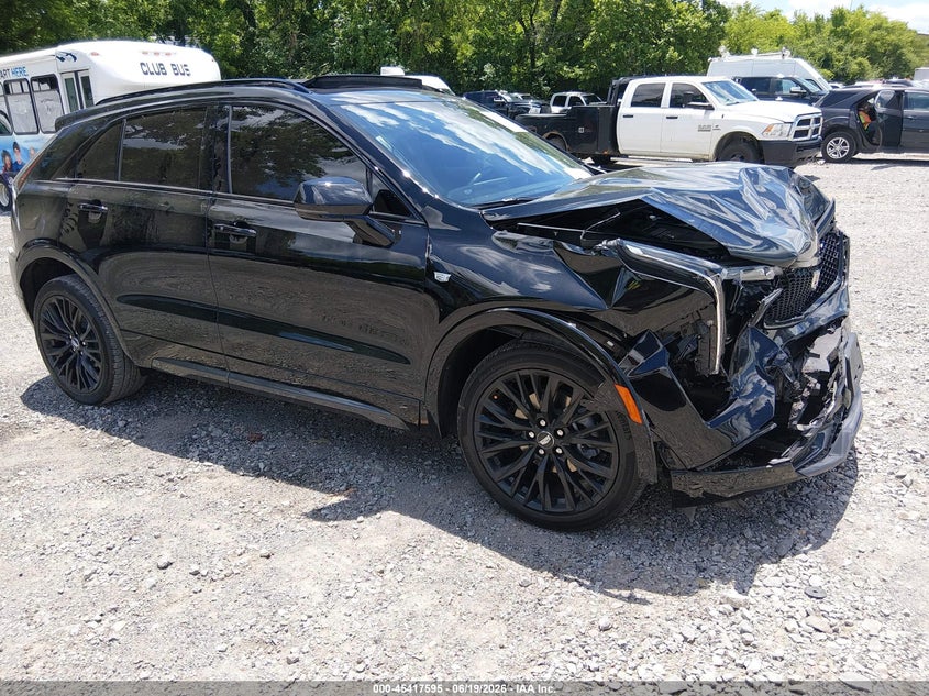 2024 Cadillac Xt4 VIN 1GYFZER46RF102264 IAAI salvage auction — FRONT END, Salvage (Tennessee), sold $7,800 on 2026-07-26 (photo 1)
