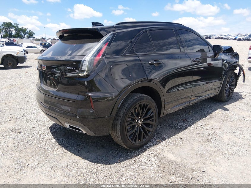 2024 Cadillac Xt4 VIN 1GYFZER46RF102264 IAAI salvage auction — FRONT END, Salvage (Tennessee), sold $7,800 on 2026-07-26 (photo 4)