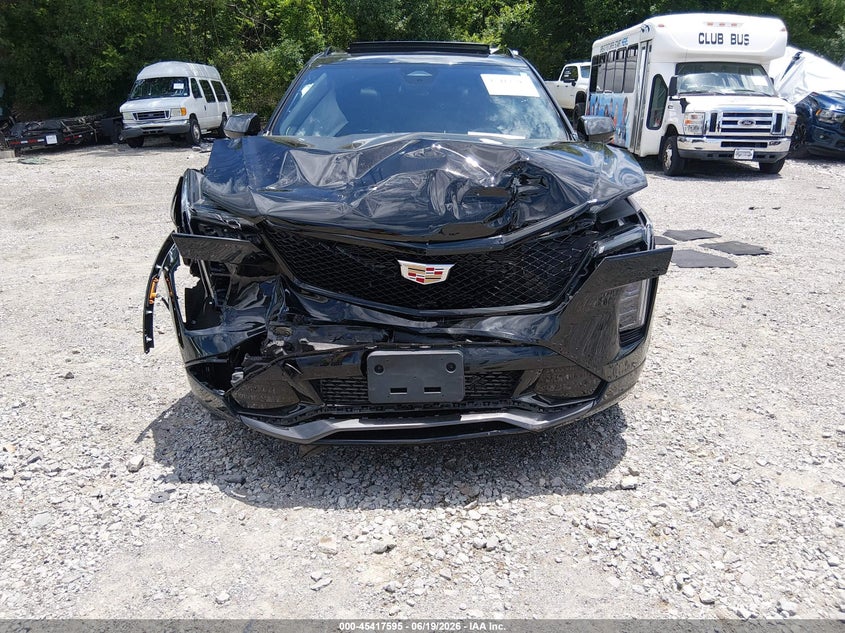 2024 Cadillac Xt4 VIN 1GYFZER46RF102264 IAAI salvage auction — FRONT END, Salvage (Tennessee), sold $7,800 on 2026-07-26 (photo 6)