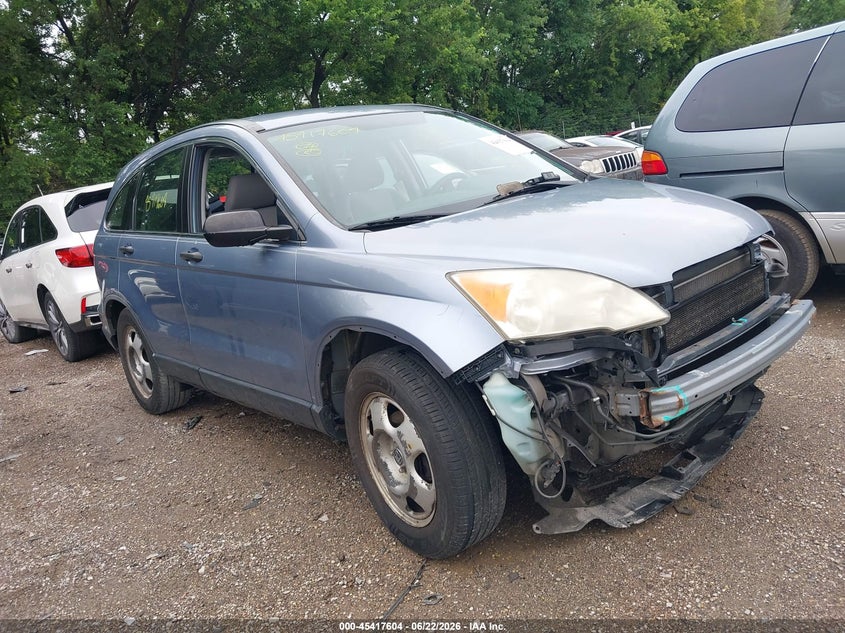 2007 Honda Cr-v VIN JHLRE48337C026585 IAAI salvage auction — REAR END, Clear (Indiana), sold $625 on 2026-07-12 (photo 1)