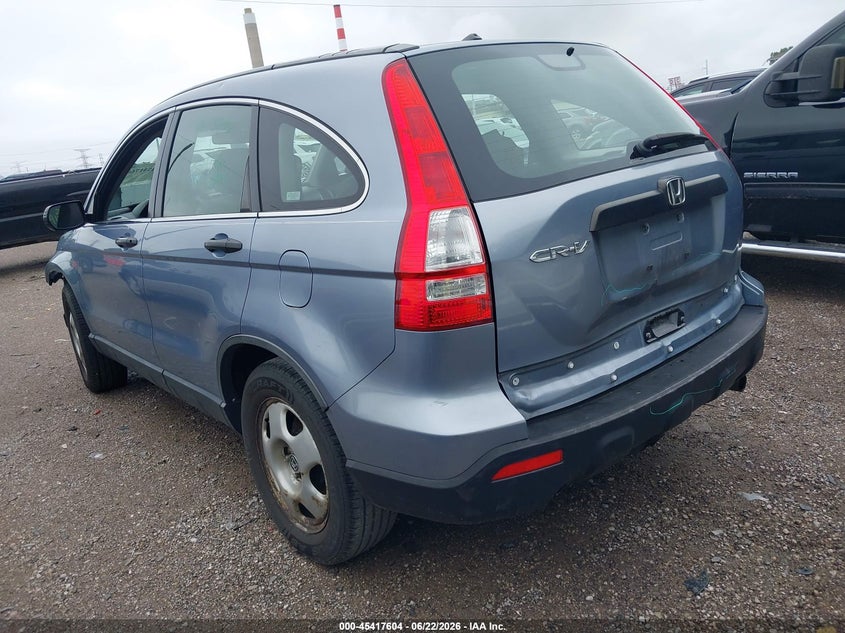 2007 Honda Cr-v VIN JHLRE48337C026585 IAAI salvage auction — REAR END, Clear (Indiana), sold $625 on 2026-07-12 (photo 3)