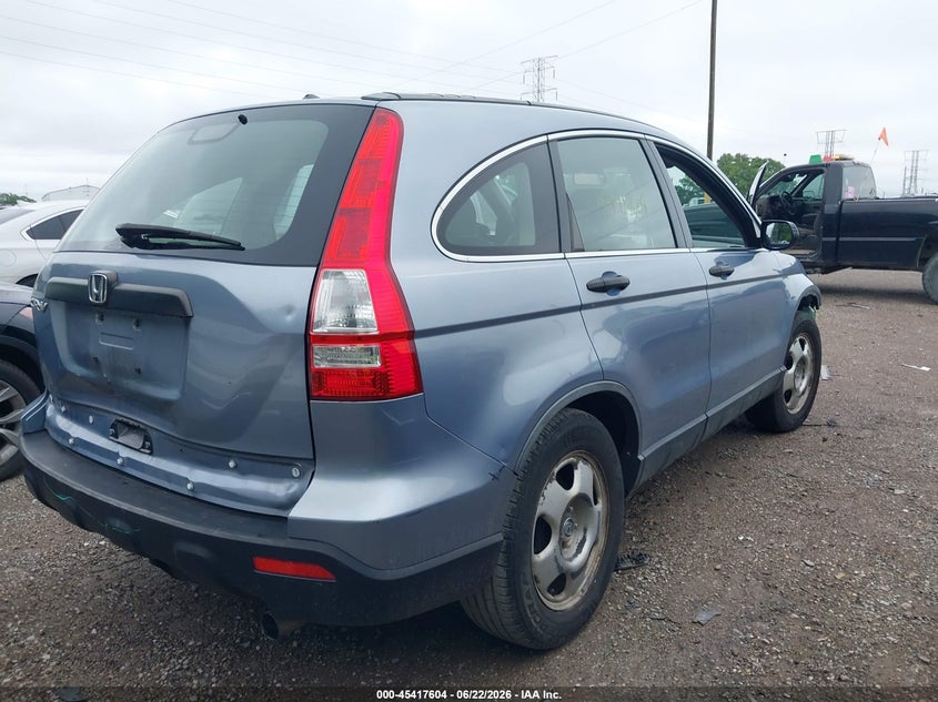 2007 Honda Cr-v VIN JHLRE48337C026585 IAAI salvage auction — REAR END, Clear (Indiana), sold $625 on 2026-07-12 (photo 4)