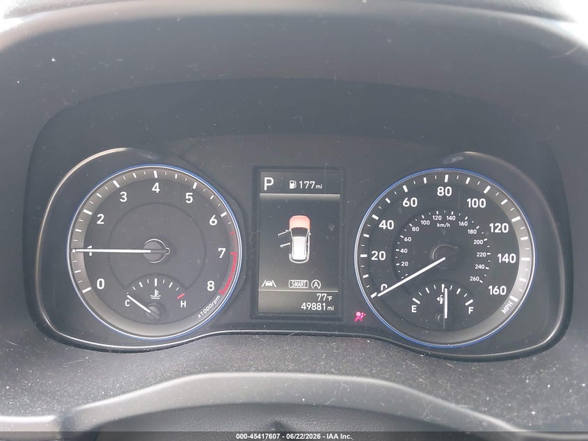 2022 Hyundai Kona VIN KM8K2CAB7NU791076 IAAI salvage auction — SIDE, Salvage Title, sold $2,650 on 2026-08-02 (photo 7)