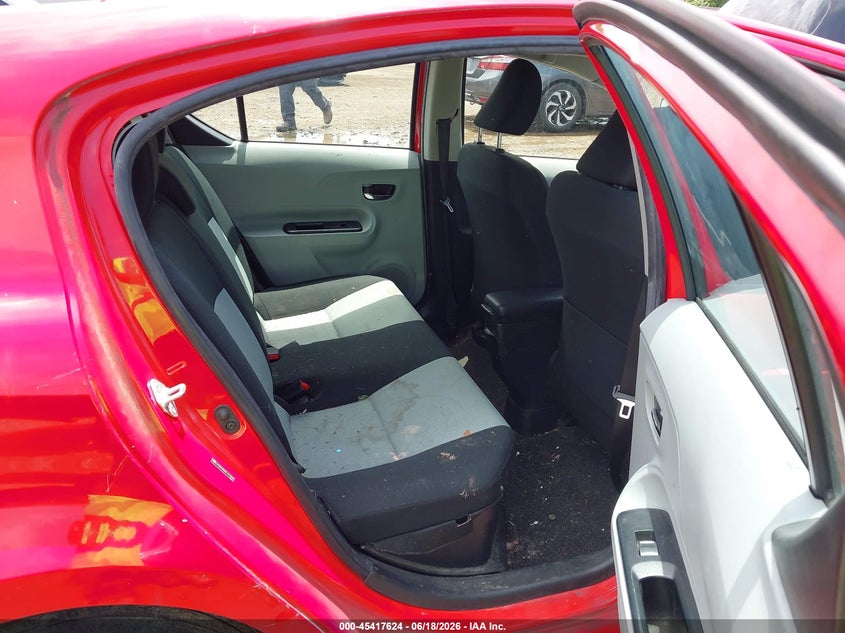 2014 Toyota Prius c VIN JTDKDTB33E1078988 IAAI salvage auction — FRONT END, Salvage (Ohio), sold $425 on 2026-07-16 (photo 8)