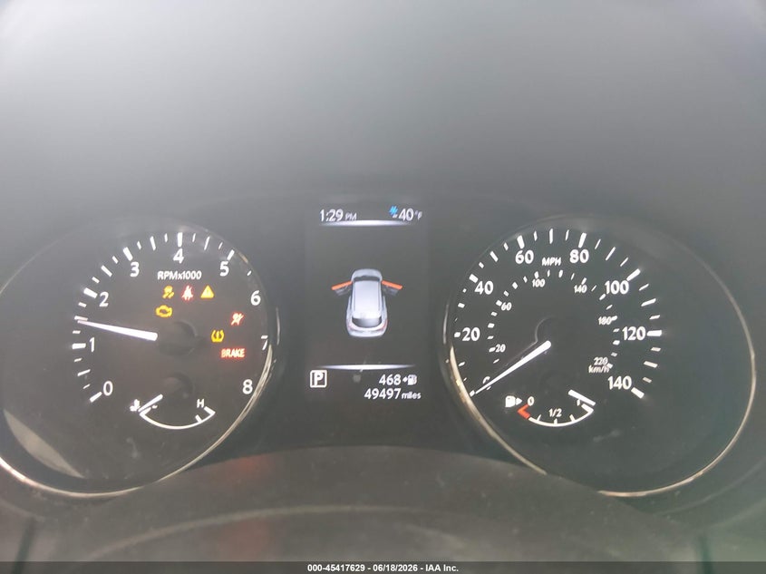 2018 Nissan Rogue VIN JN1BJ1CPXJW186684 IAAI salvage auction — LEFT & RIGHT, Salvage (Tennessee), sold $2,150 on 2026-07-20 (photo 7)