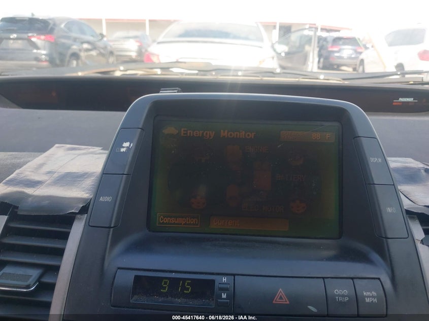 2008 Toyota Prius VIN JTDKB20U683328194 IAAI salvage auction — NORMAL WEAR, Original (Texas), sold $375 on 2026-07-24 (photo 7)