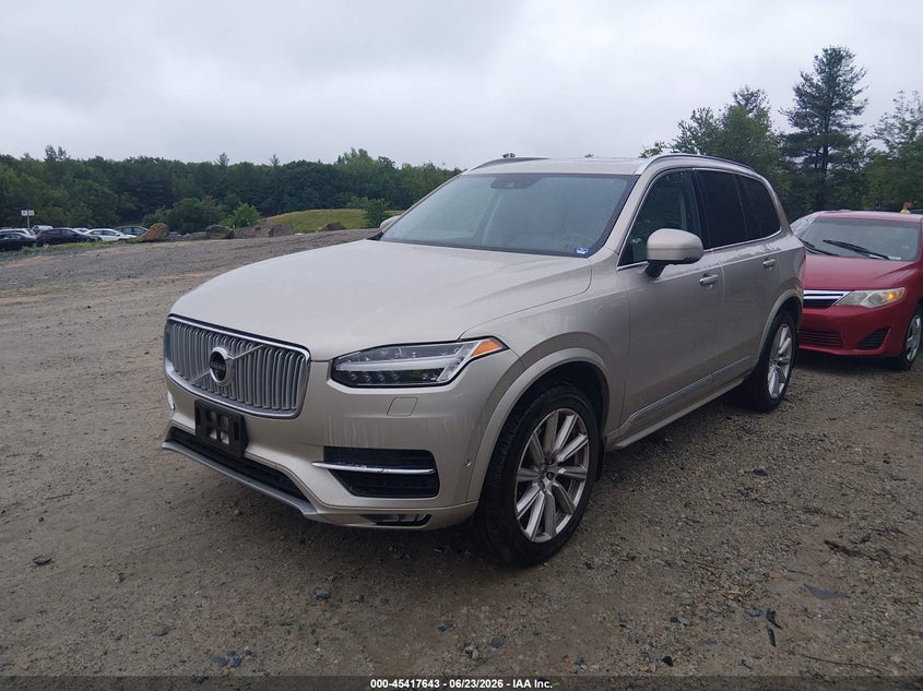 2016 Volvo Xc90 VIN YV4A22PL5G1020725 IAAI salvage auction — REAR END, Salvage (Massachusetts), sold $5,200 on 2026-07-28 (photo 2)