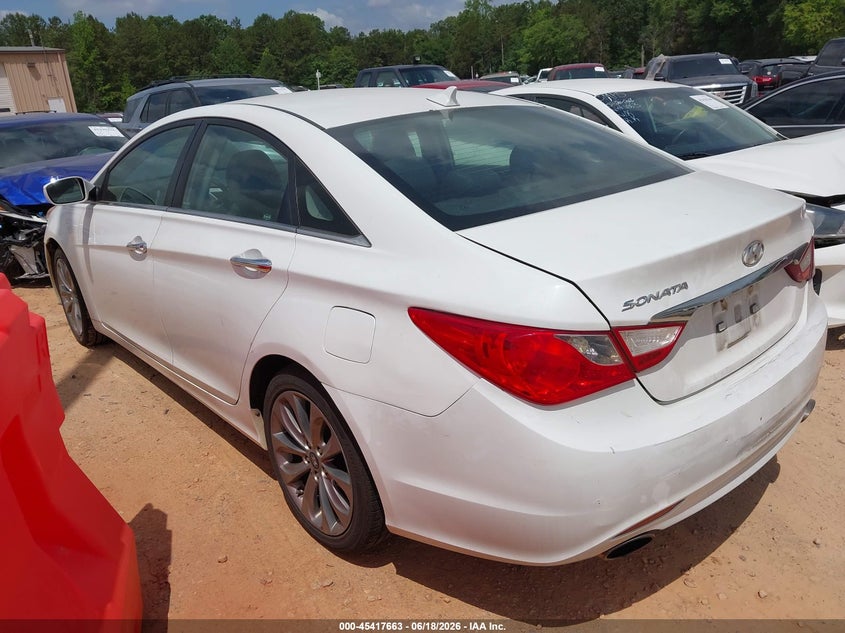 2011 Hyundai Sonata VIN 5NPEC4AC9BH305824 IAAI salvage auction — FRONT & REAR, Salvage (North Carolina), sold $300 on 2026-07-13 (photo 3)