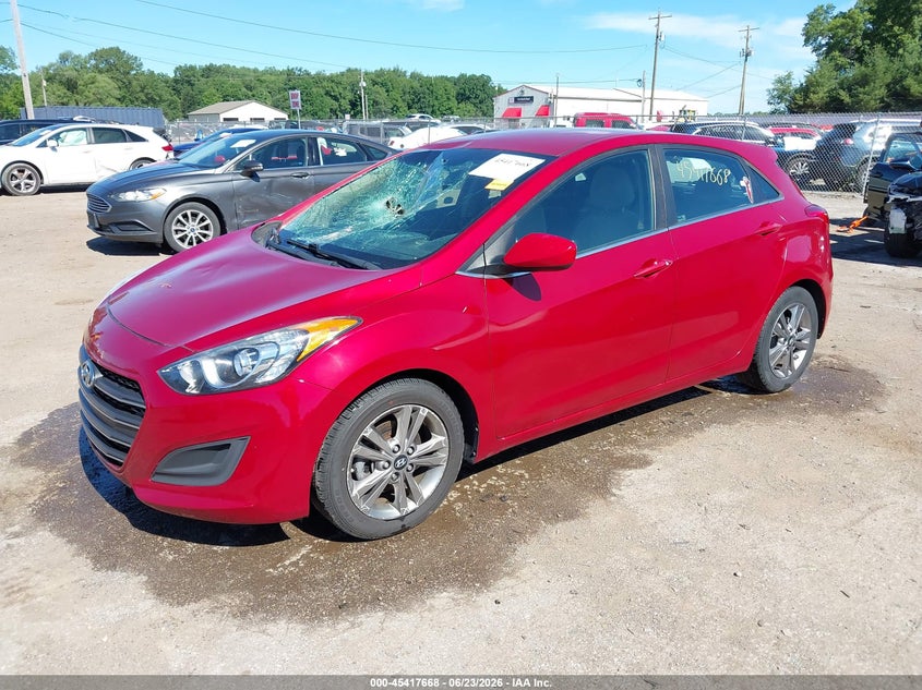 2016 Hyundai Elantra VIN KMHD35LH5GU327077 IAAI salvage auction — FRONT END, Clear (Indiana), sold $1,250 on 2026-07-21 (photo 2)
