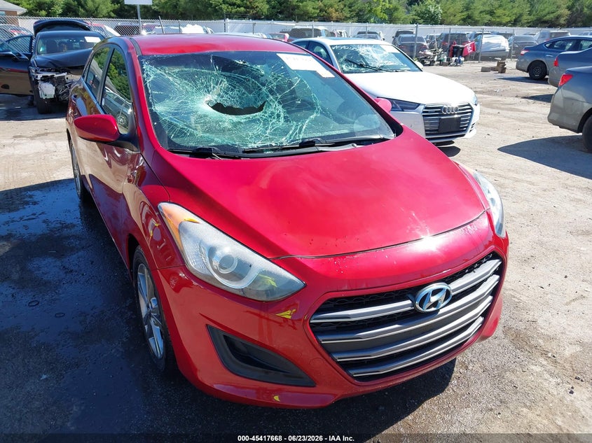 2016 Hyundai Elantra VIN KMHD35LH5GU327077 IAAI salvage auction — FRONT END, Clear (Indiana), sold $1,250 on 2026-07-21 (photo 6)