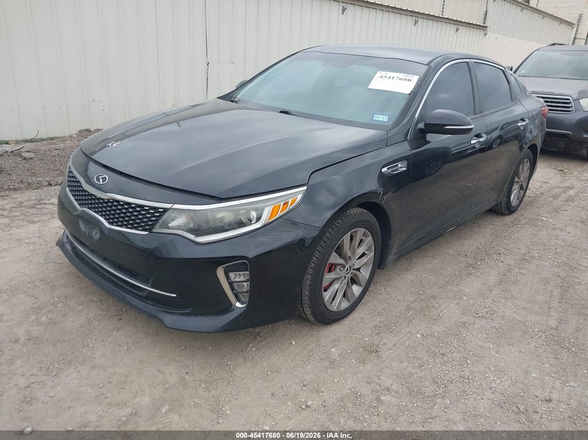2018 Kia Optima VIN 5XXGT4L34JG206182 IAAI salvage auction — LEFT & RIGHT, Salvage (Texas), sold $2,475 on 2026-07-06 (photo 2)