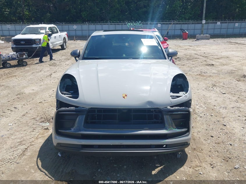 2024 Porsche Macan VIN WP1AA2A58RLB07007 IAAI salvage auction — FRONT END, Salvage (Georgia), sold $24,900 on 2026-07-09 (photo 6)