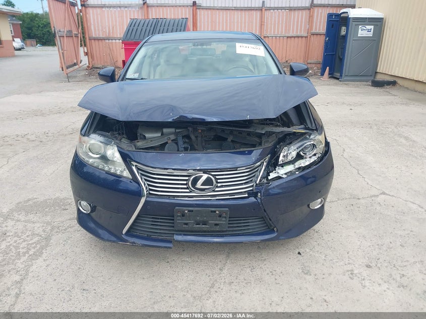 2013 Lexus ES VIN JTHBK1GG5D2004064 IAAI salvage auction — FRONT END, Clear (Massachusetts), sold $2,600 on 2026-07-12 (photo 6)