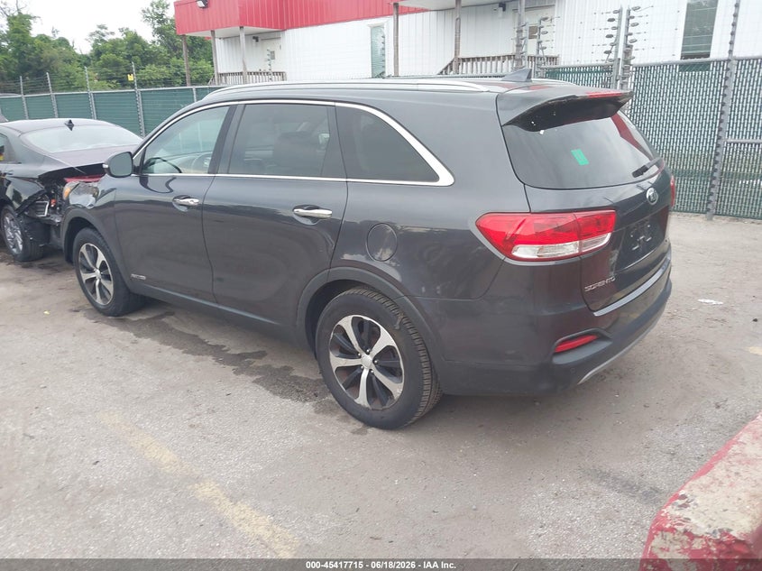2016 Kia Sorento VIN 5XYPHDA56GG001845 IAAI salvage auction — Burn Engine, Salvage - Greater Than 75% (Maryland), sold $25 on 2026-07-30 (photo 3)