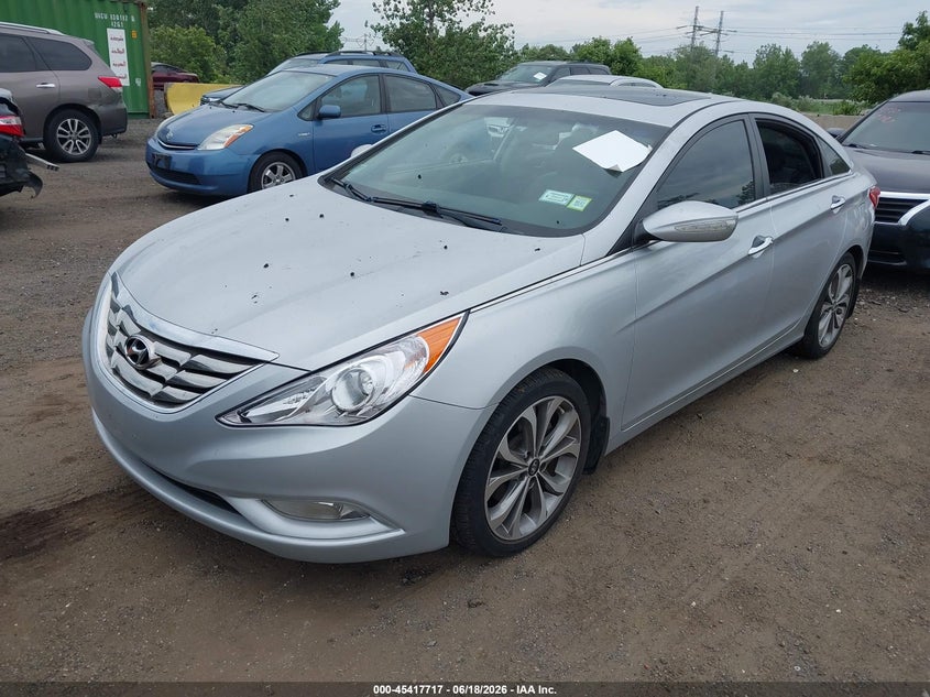 2013 Hyundai Sonata VIN 5NPEC4AB0DH605987 IAAI salvage auction — UNDERCARRIAGE, Mv-907A (New York), sold $500 on 2026-07-07 (photo 2)