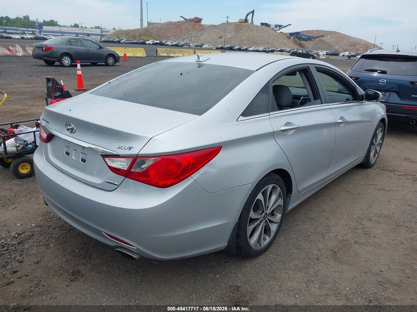 2013 Hyundai Sonata VIN 5NPEC4AB0DH605987 IAAI salvage auction — UNDERCARRIAGE, Mv-907A (New York), sold $500 on 2026-07-07 (photo 4)
